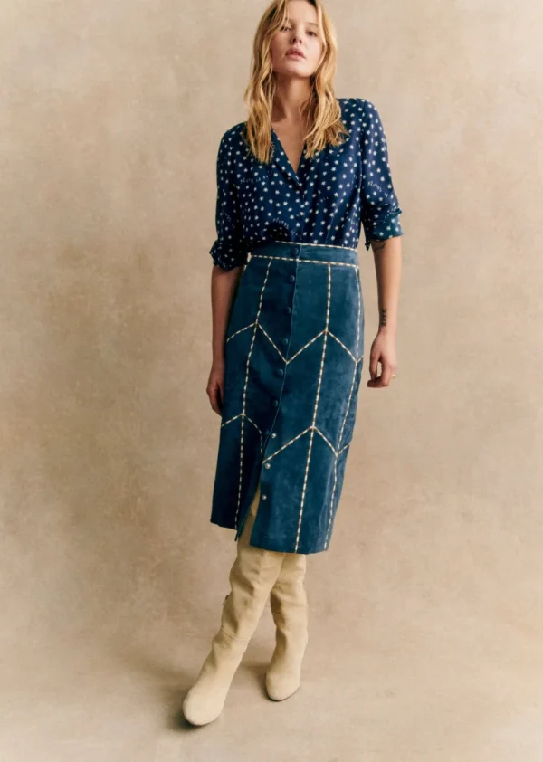 Alexane Skirt - Sézane X Pangea
