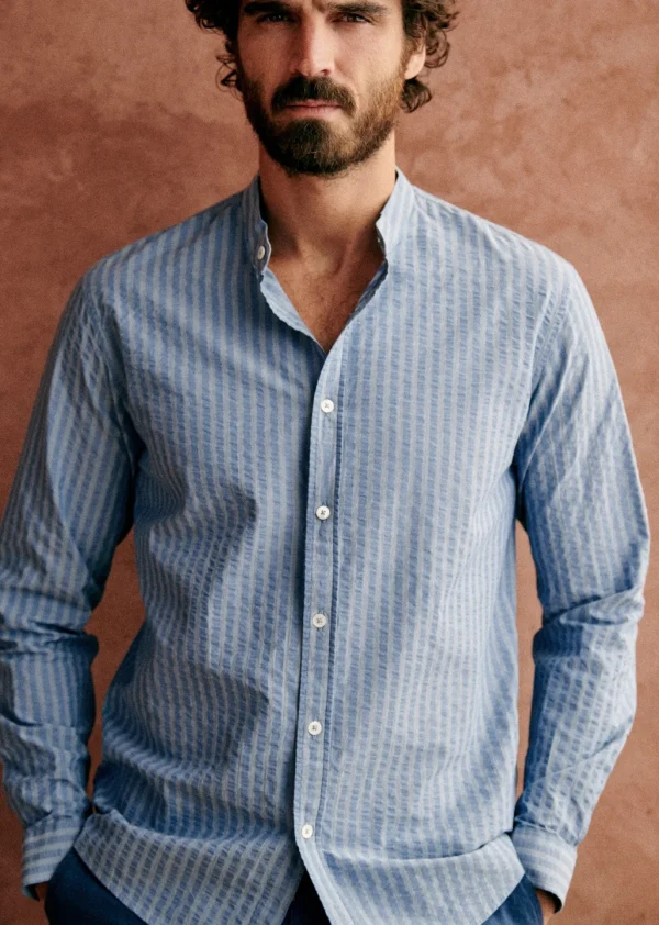 Benny Seersucker Shirt