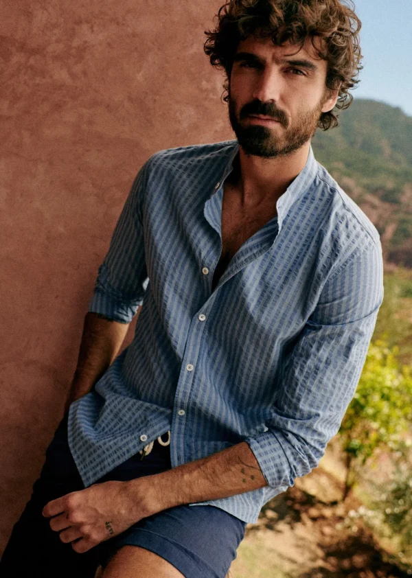 Benny Seersucker Shirt