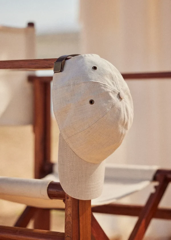Chase Linen Cap