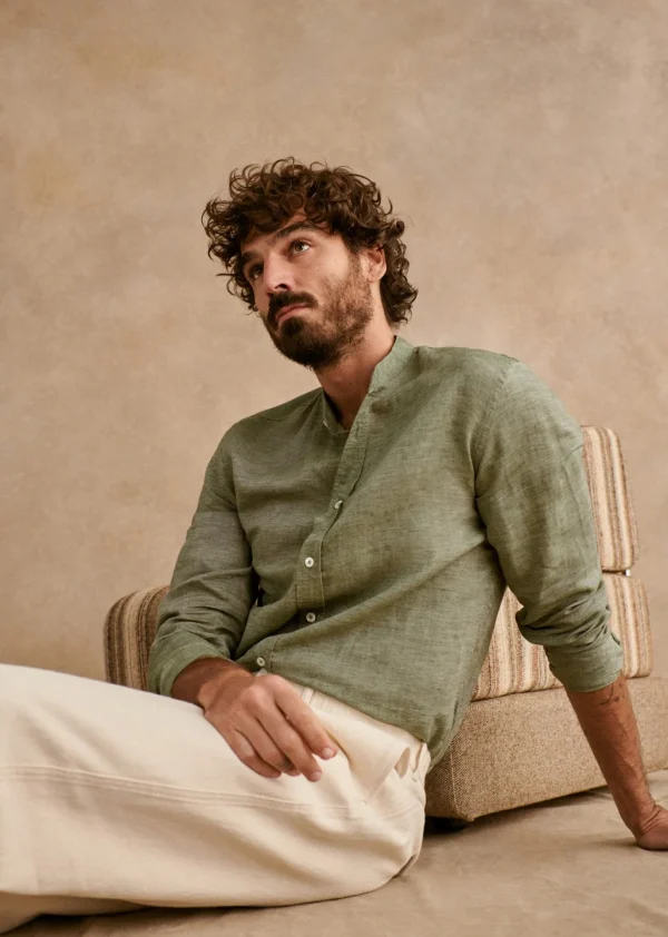 Cotton Linen Benny Shirt