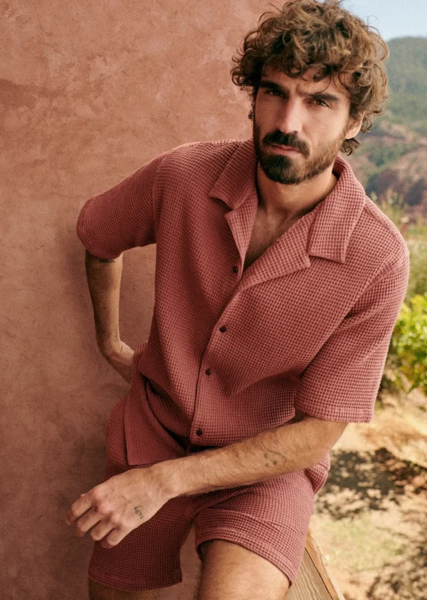 Holt Gaufrée Shirt