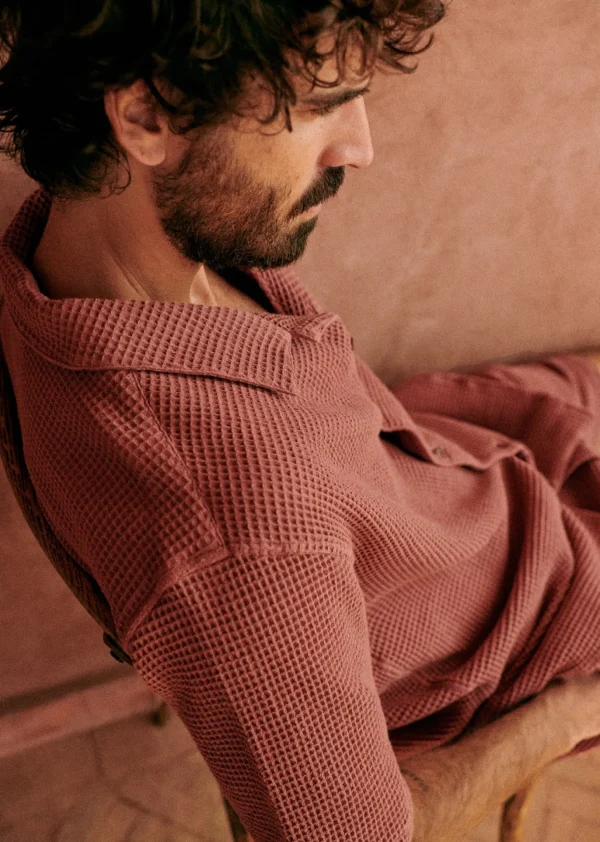 Holt Gaufrée Shirt