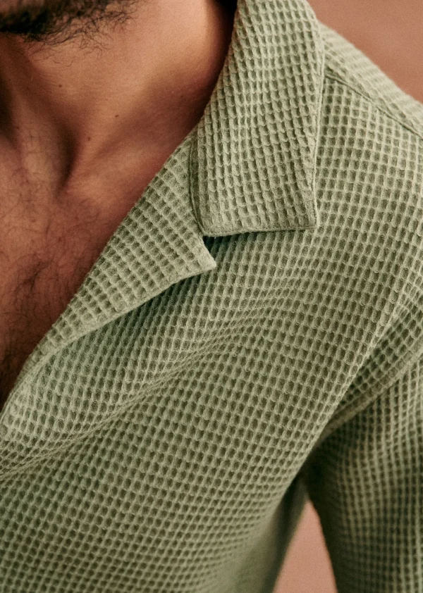 Holt Gaufrée Shirt