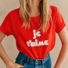 Je T'aime  T-Shirt - Pink Creation