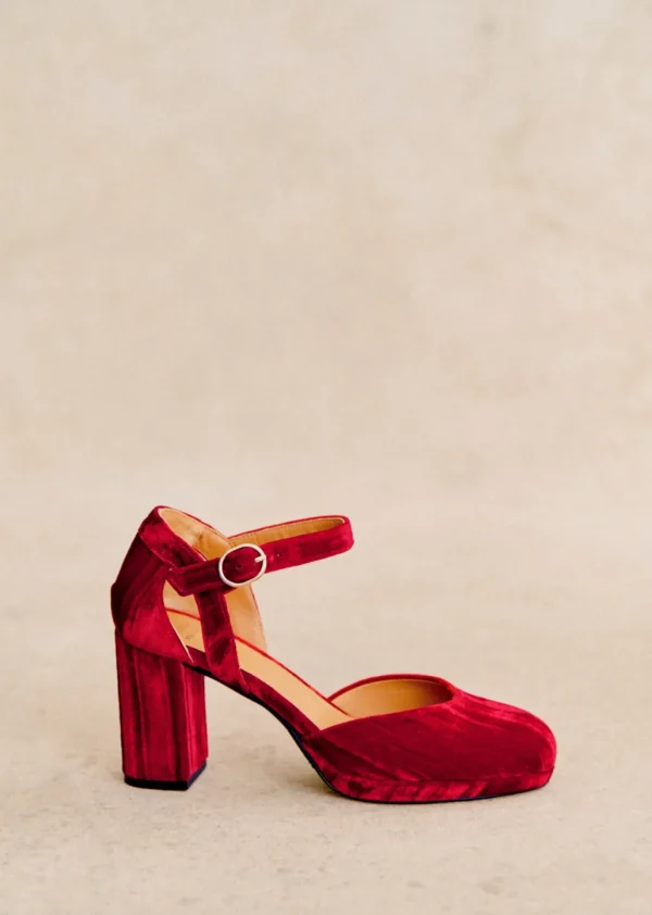 Katie High Heeled Mary Janes