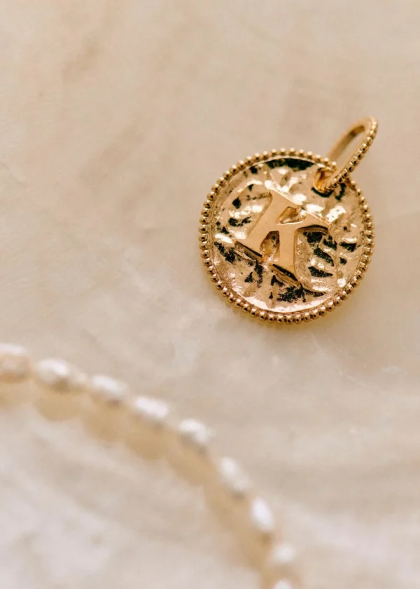 Sara Pendant 9-carat Gold - Letters I To P