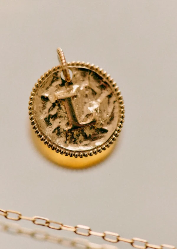 Sara Pendant 9-carat Gold - Letters I To P