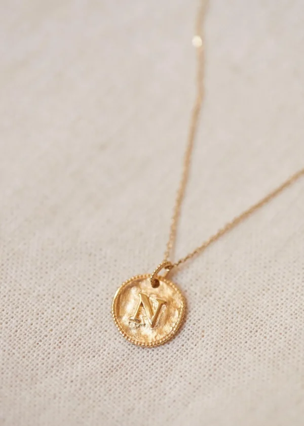 Sara Pendant 9-carat Gold - Letters I To P