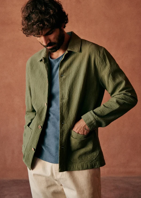 Tim Coton Texturé Jacket